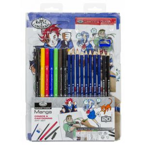 Zestaw artystyczny R&L Manga Artist Pack, 20 elementów